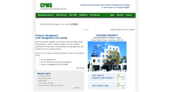 Desktop Screenshot of cpmgco.com